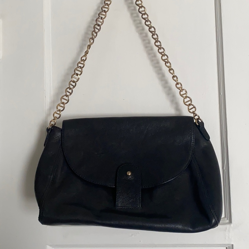 Leather APC shoulder bag